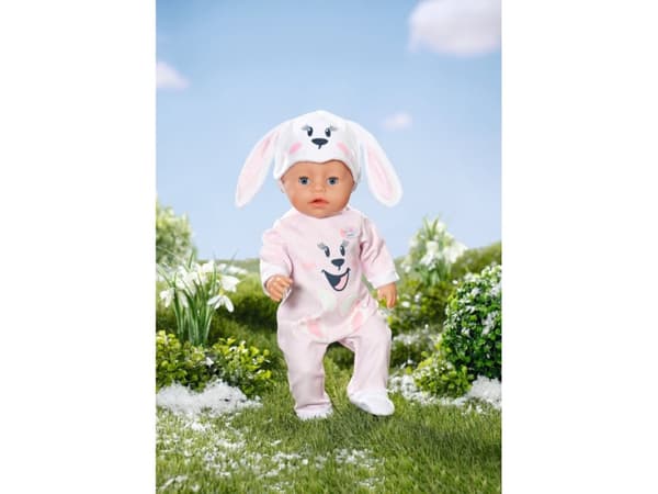 DUKKEKLÆR - BABY BORN KANINSETT 43CM