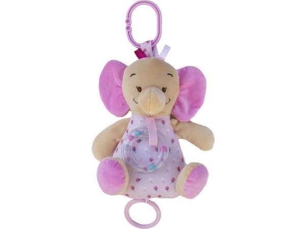 Tullo speldosa - rosa elefant 18 cm