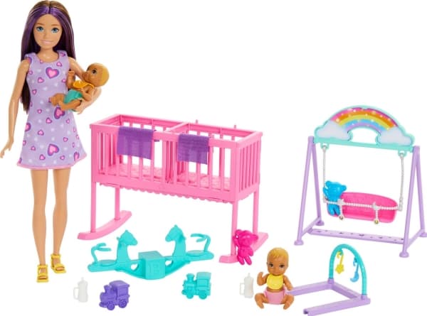 Mattel Barbie Skipper Nanny Set