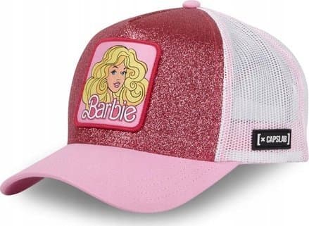 Capslab Capslab Trucker Barbie keps CL-BA1-2-CT-BA18 Rosa En storlek