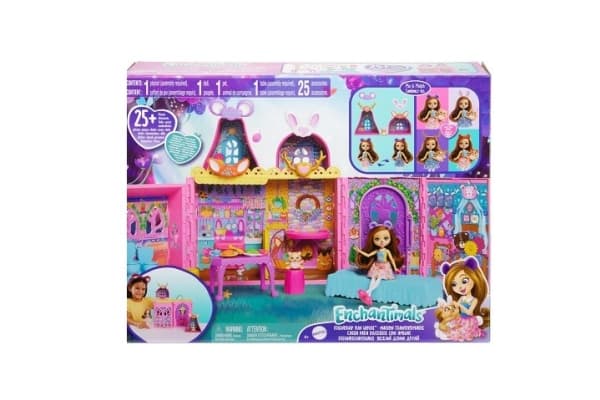 Mattel ENCHANT ADORABLE DOLLY HOUSE HLX53 WB3