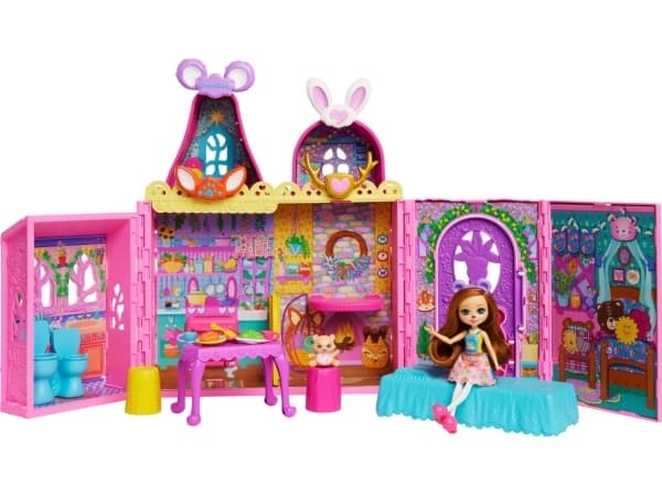 Mattel ENCHANT VENNLIG DUKKEHUS HLX53 WB3