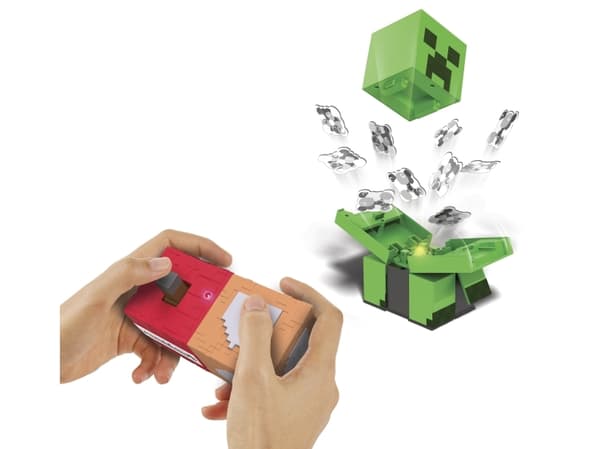 Minecraft Exploding RC Creeper, 6 år, Minecraft, Grønn