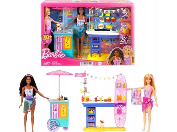 Mattel Barbie Collection 2 dockor Dag vid havet HNK99 /3