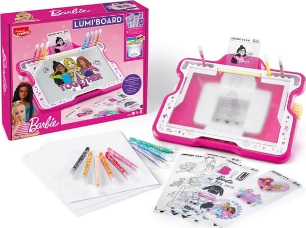 Maped Barbie upplyst kreativ tavla