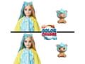 Miniatyrbild 3 av 5: Barbie Cutie Reveal Costume Teddy Dolphin