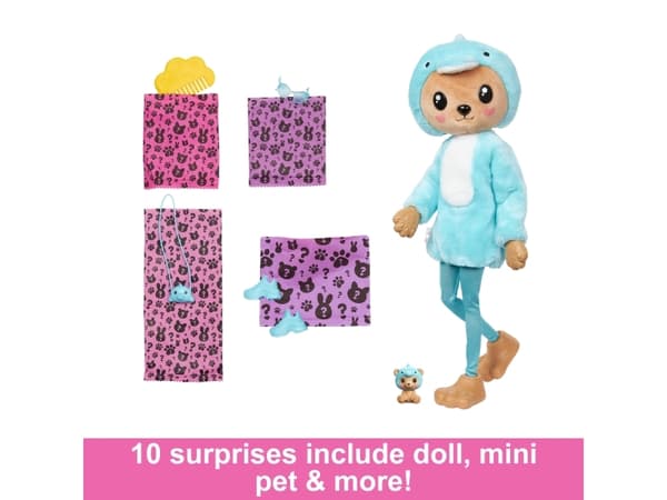 Barbie Cutie Reveal Costume Teddy Dolphin