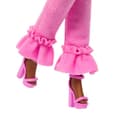 Miniatyrbillede 5 af 5: Barbie Deluxe Style Dukke Flettet hår med pink tøj