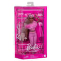 Miniatyrbillede 1 af 5: Barbie Deluxe Style Dukke Flettet hår med pink tøj