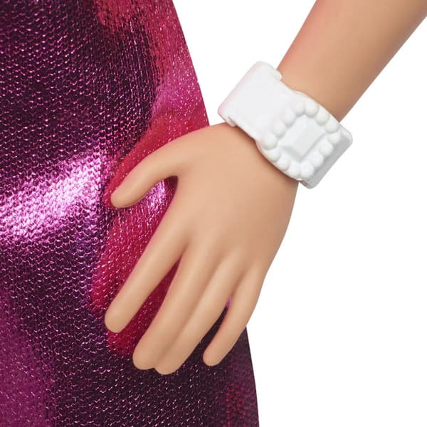 Barbie Fashionista - Rosa klänning hjärta utskärning