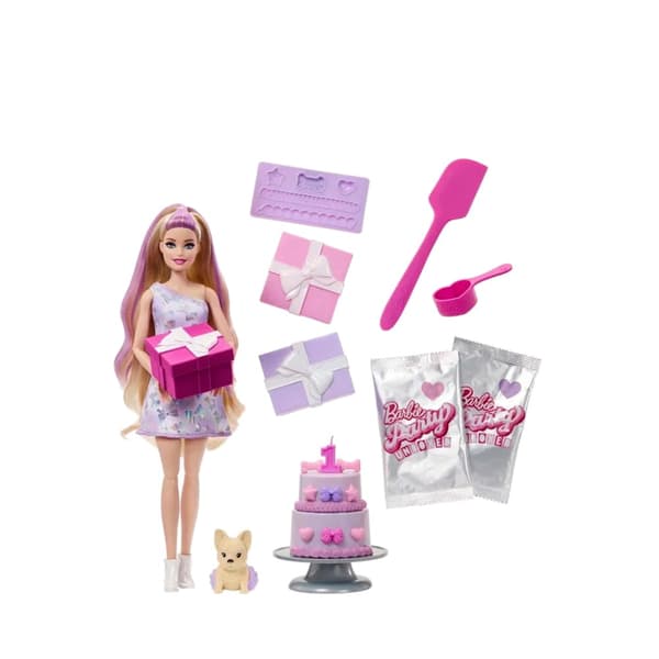 Barbie - Party Unboxed Blondi nukke