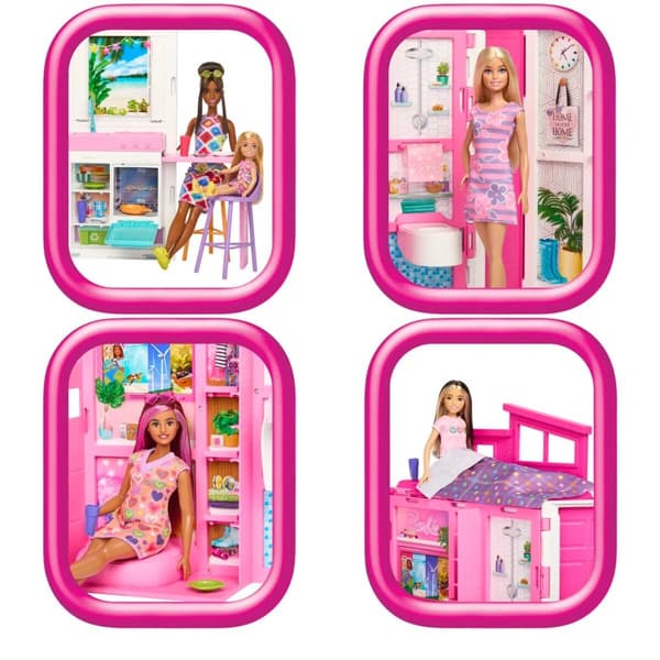 Barbie Getaway House Lekset med docka