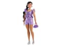 Miniatyrbild 3 av 5: Barbie Deluxe Style Purple Shorts Indian Doll