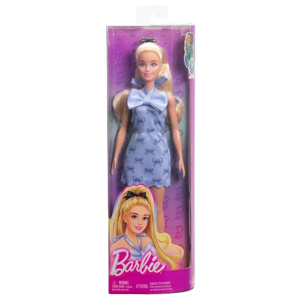 Barbie Fashionistas Nukke Blue Bows HYT93