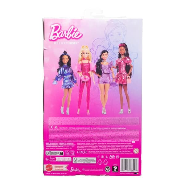 Barbie Deluxe Style Docka Lila Shorts Indian no8