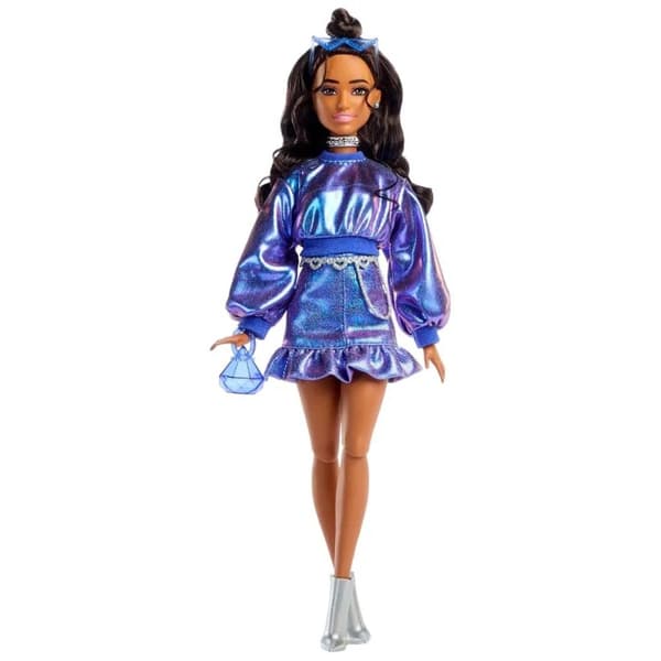 Barbie Deluxe Style Docka Blå outfit Latina no7