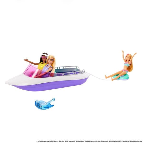 Barbie Boat with two dolls