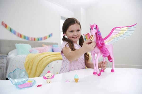 Barbie Touch of Magic Pegasus med ljud och ljus