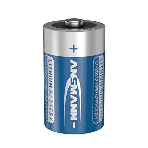 Batteri 2AA ANSMANN ER14250 3,6V Lithium Thionyl Chloride (1522-0037-1)