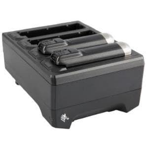 Zebra 4-slot batterioplader - Batterioplader (SAC-NWTRS-4SCH-01) Sort