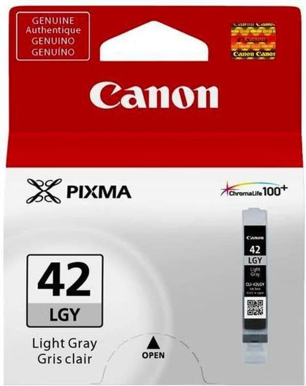 Canon CLI-42LGY - Mustepatruuna / vaaleanharmaa