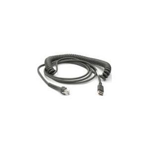 Datalogic CAB-456 - Seriel kabel - DB-9 (M) - 3,7 m - oprullet (CAB-456)