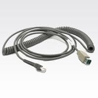 Zebra - USB-kabel - 4,6 m - upprullad - för Cyclone M2007, Digital Scanner DS 66XX, DS3478, DS6707, LS 3008, 34XX, 42XX, 9208 (CBA-U08-C15ZAR)