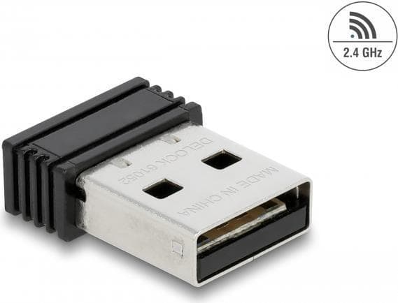 Delock USB 2,4 GHz dongle langattomalle viivakoodinlukijalle (61052)