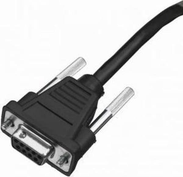 Honeywell 42204253-04E seriel kabel Sort 2,3 m TX 2-pin D-Sub 9-pin / Mini DIN 4-pin