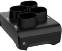Zebra 4-slot batteri ShareCradle - batterioplader - sort - til P/N: BTRY-CS60EAB0E-04, BTRY-CS60EABHE-0B