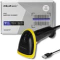 Miniatyrbild 4 av 8: Qoltec 50860 trådbunden laser streckkodsläsare 1D | USB