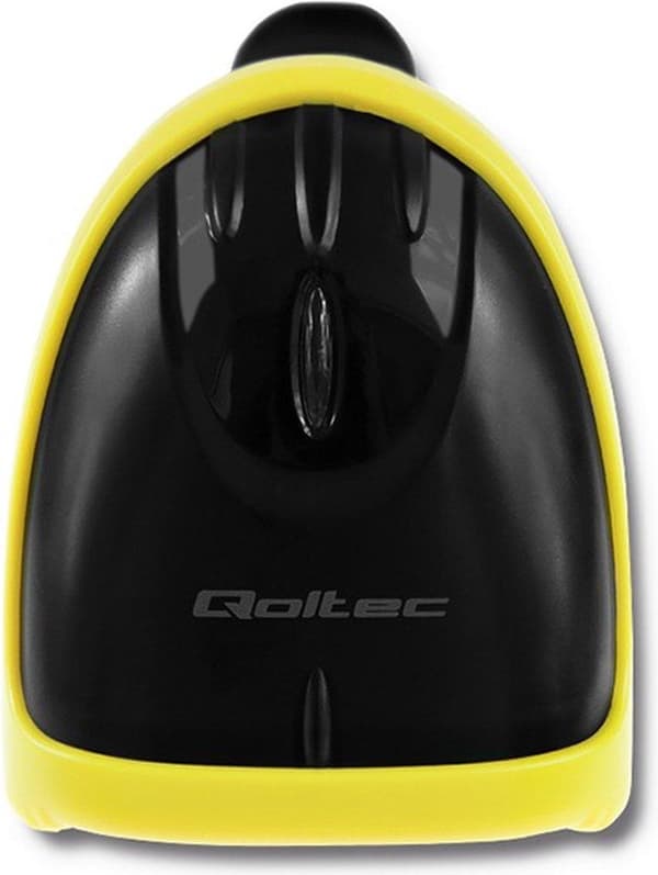 Qoltec 50862 Trådlös laserstreckkodsläsare 1D | 2,4 GHz