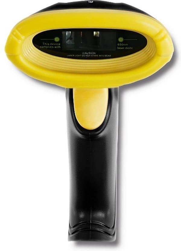 Qoltec 50862 Trådlös laserstreckkodsläsare 1D | 2,4 GHz