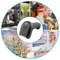 Miniatyrbild 3 av 5: trådbunden handhållen 1D streckkodsskanner, 1D streckkodsläsare, plug and play