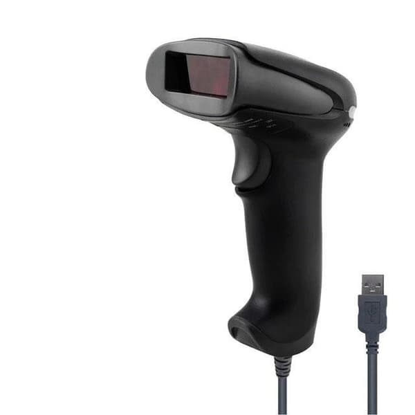 trådbunden handhållen 1D streckkodsskanner, 1D streckkodsläsare, plug and play