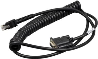 Zebra - seriell kabel - DB-9 (M) - +/- 12 V - 2,8 m - lindad (CBA-R73-C09ZAR)