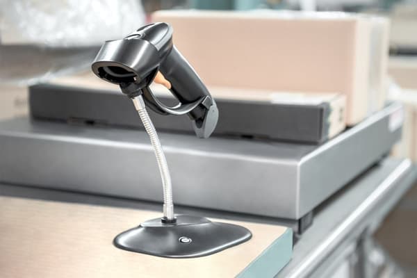 Digitus 2D -viivakoodikäsilukija, paristokäyttöinen, Bluetooth & QR-koodi yhteensopiva