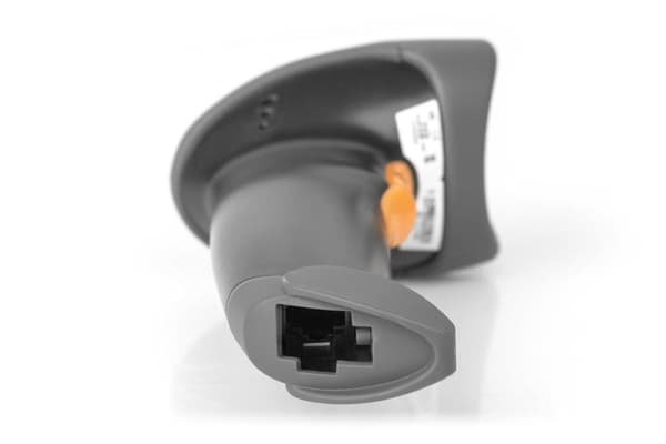 Digitus 2D -viivakoodikäsilukija, paristokäyttöinen, Bluetooth & QR-koodi yhteensopiva