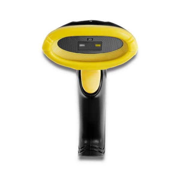 Qoltec 50867 Laserläsare 1D | 2D | USB | Svart