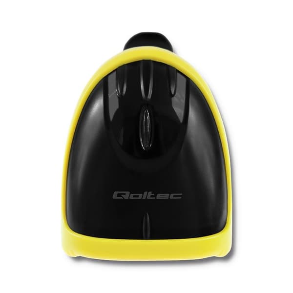 Qoltec 50867 Laserläsare 1D | 2D | USB | Svart