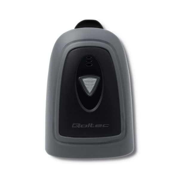 Qoltec 50863 Kabelansluten QR & STreckkodsskanner | USB