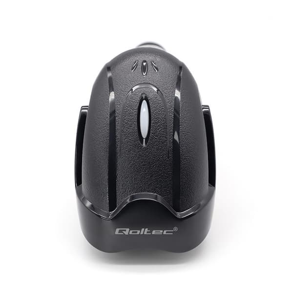 Qoltec 50856 Trådlös streckkodsläsare 1D 2D | 2,4 GHz