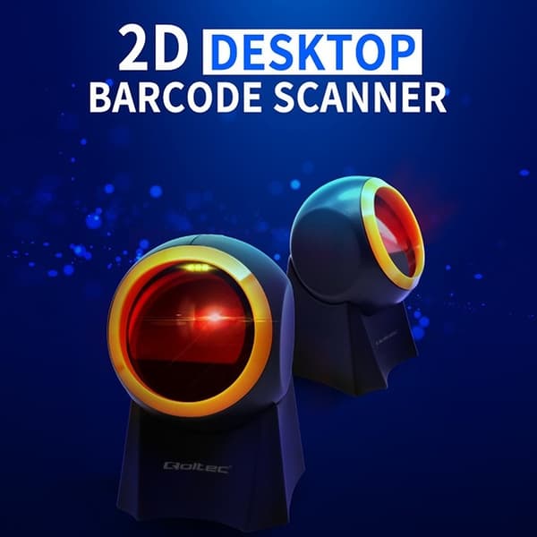 Qoltec 50857 Kablet desktop stregkodescanner 1D | 2D
