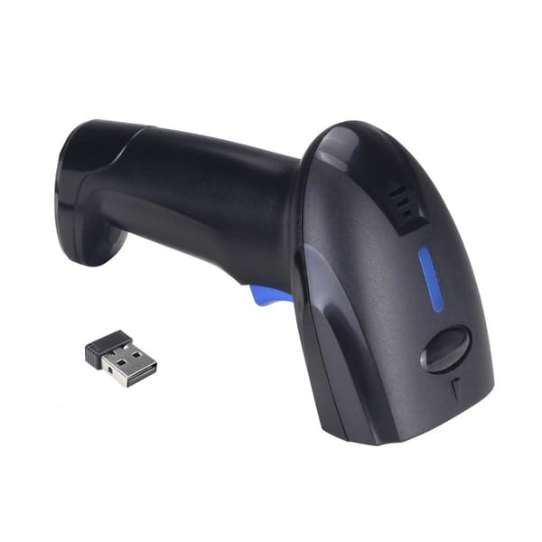 QR-kodelæser med CMOS-matrix, lagerscanner, trådløs, USB, HD1100