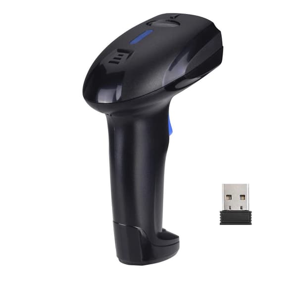 QR-kodelæser med CMOS-matrix, lagerscanner, trådløs, USB, HD1100