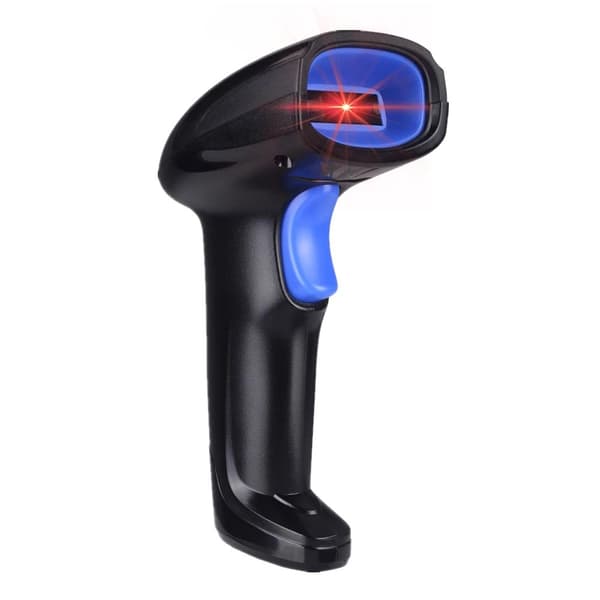 QR-kodelæser med CMOS-matrix, lagerscanner, trådløs, USB, HD1100