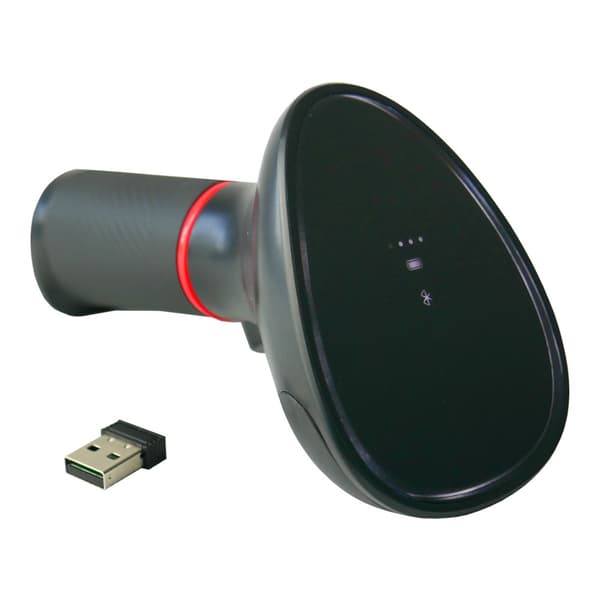 QR-kodläsare, trådlös, WiFi, Bluetooth, med CMOS-sensor, batterinivå HDWR HD-SL95