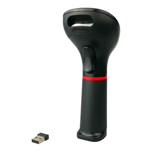 QR-kodläsare, trådlös, WiFi, Bluetooth, med CMOS-sensor, batterinivå HDWR HD-SL95