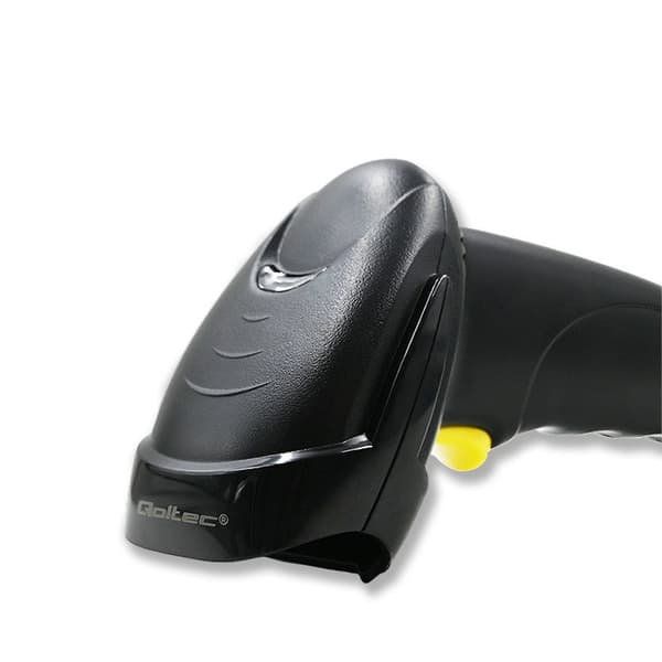 Qoltec 50876 laserskanner 1D | USB | Svart