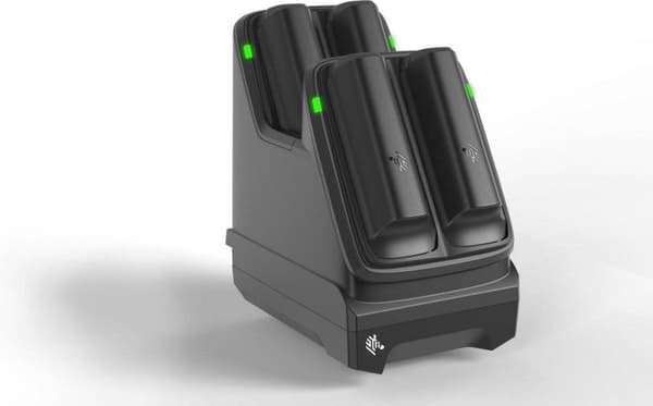 Zebra - 4 slots - batterioplader - til Zebra MC27